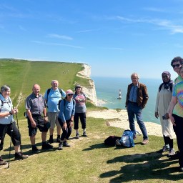 Tricking strangers into visiting lighthouses with me! Our first Lighthouse Explorers Group Trip: Beachy Head and Belle Tout lighthouses