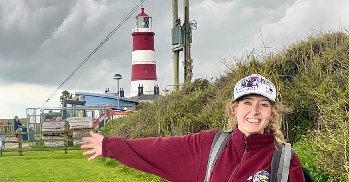 A 50-mile lighthouse trek to Happisburgh Lighthouse