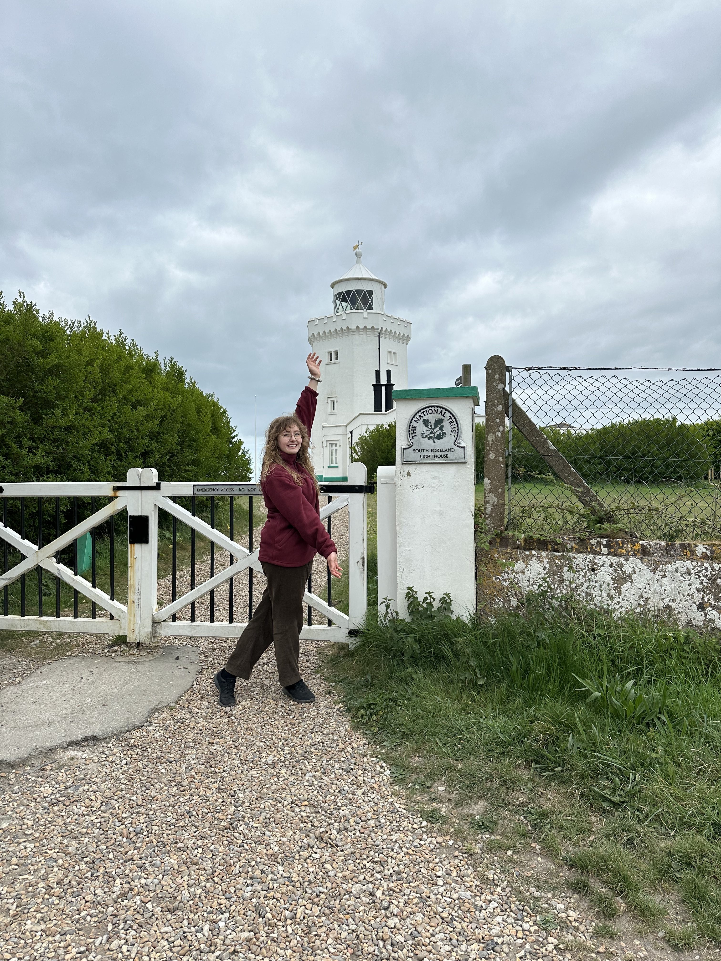 Exploring South Foreland Lighthouse with (a couple of) strangers