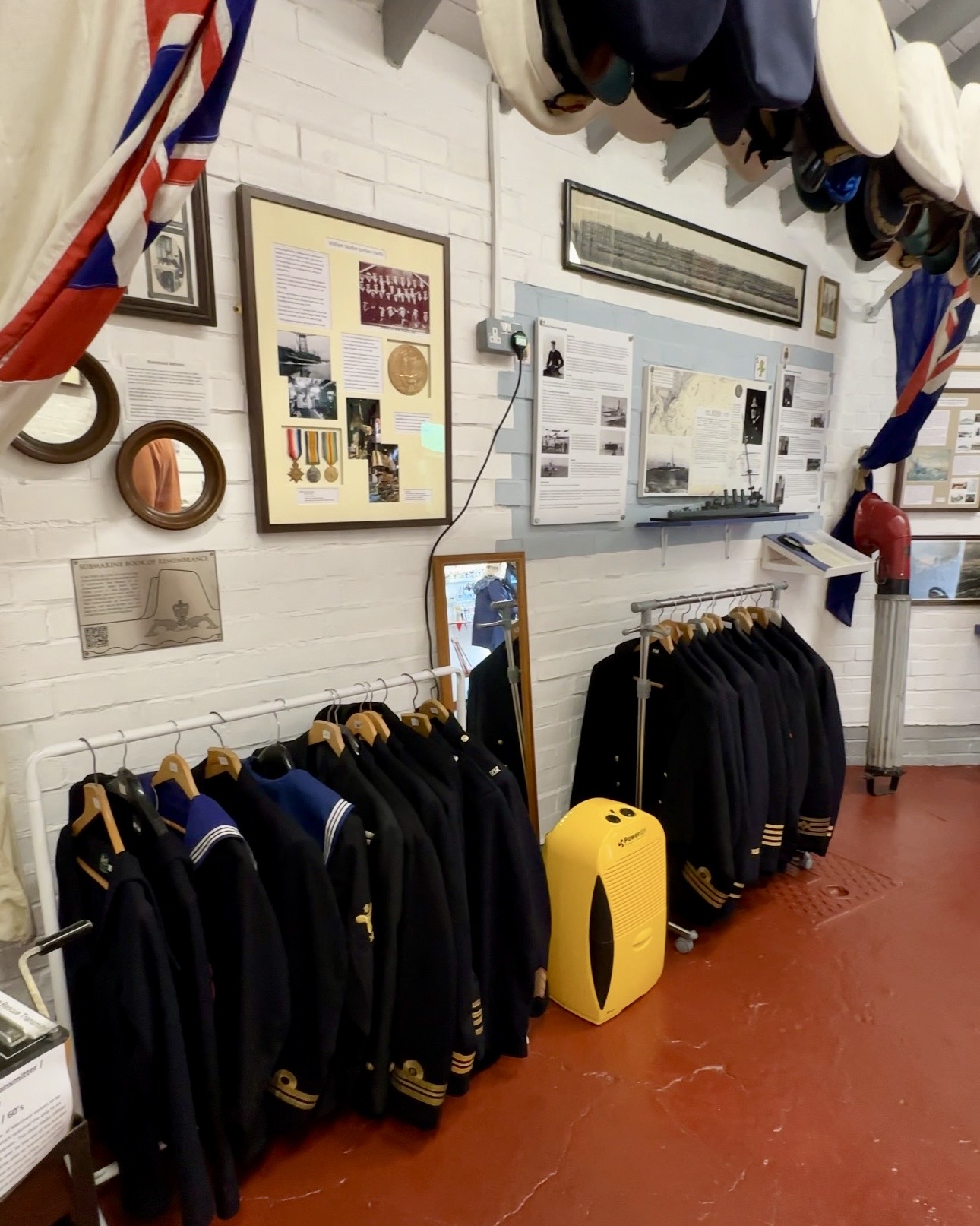 The ground floor of Harwich Maritime Museum, dedicated to the history of the area.